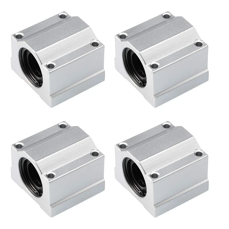 

4PCS Linear Motion Ball Bearing Slide Block Bushing SCS20UU Linear Shaft CNC 3D Printer Parts Promotion