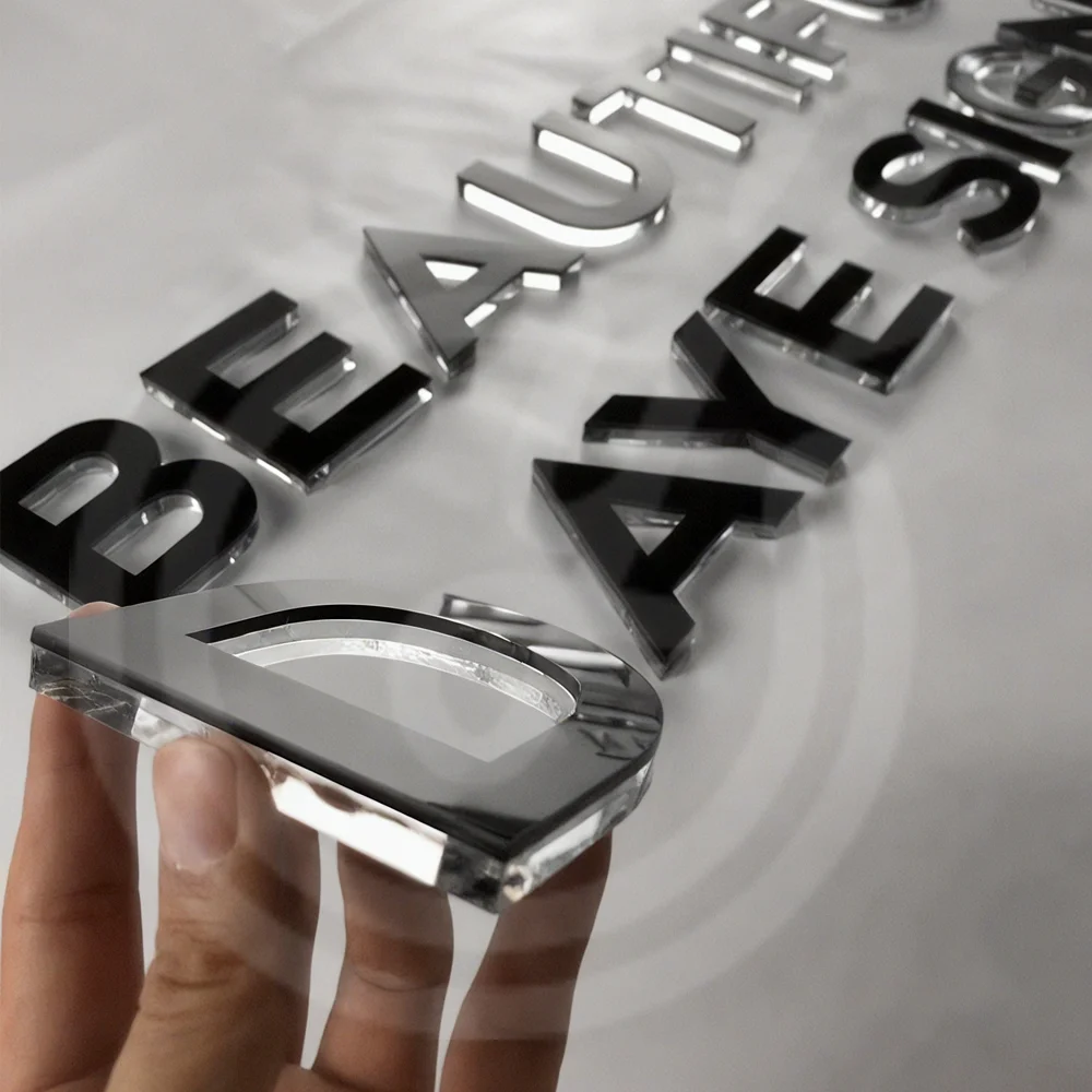 

Custom Acrylic Letters Sign Wall Logo Luminous Letter Outdoor Company Store Signboard Business 3D Signage Decoration