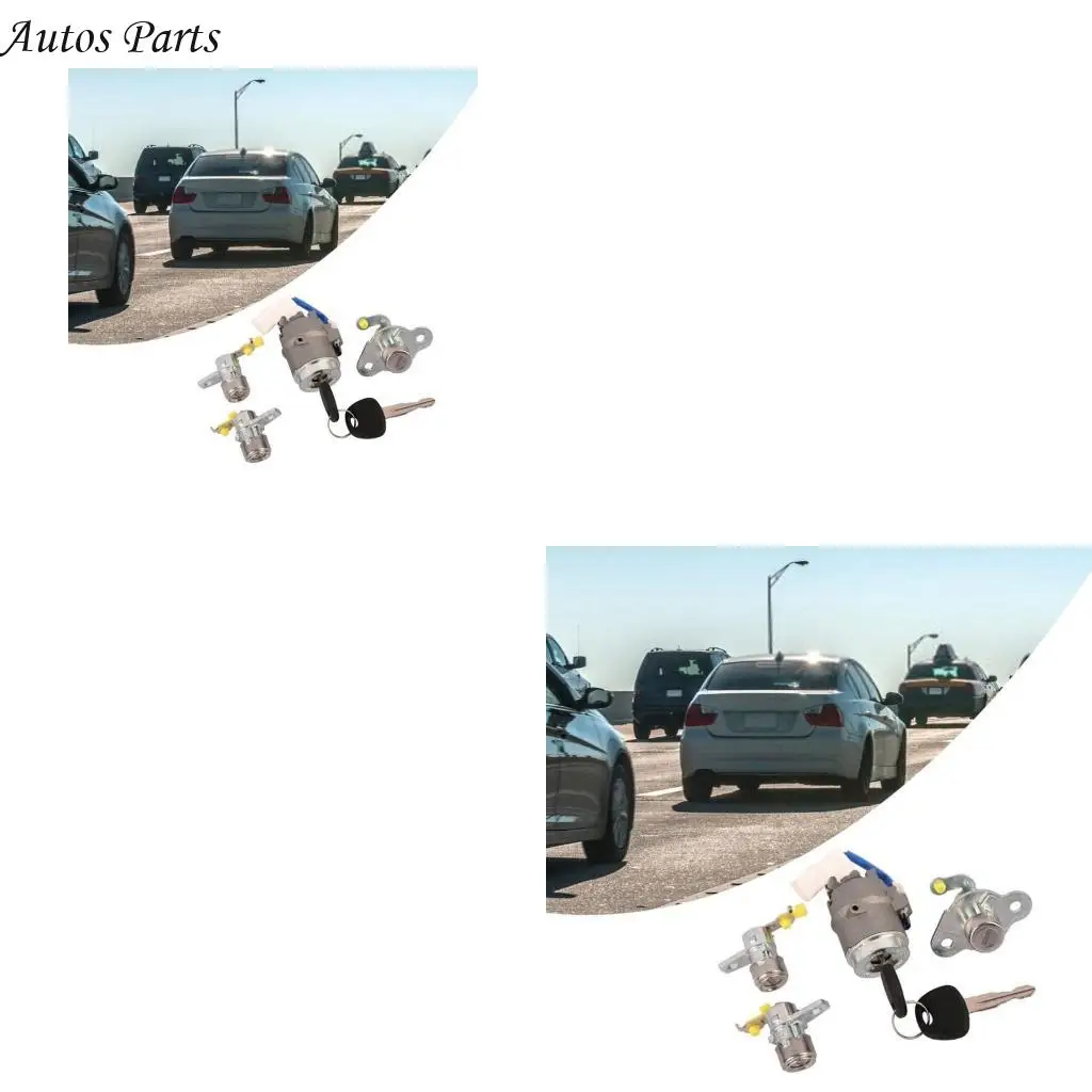 

57BA Replacement Car Lock Cylinder Barrels with Keys Automotive Accessory 81905-1E000