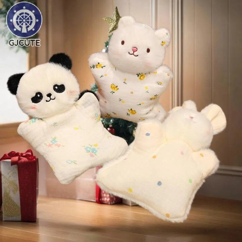 

Baby Appease Towel Infant Cartoon Animals Sleeping Dolls Comfort Towel Kids Sleep Toy Lathe Hanging Toys