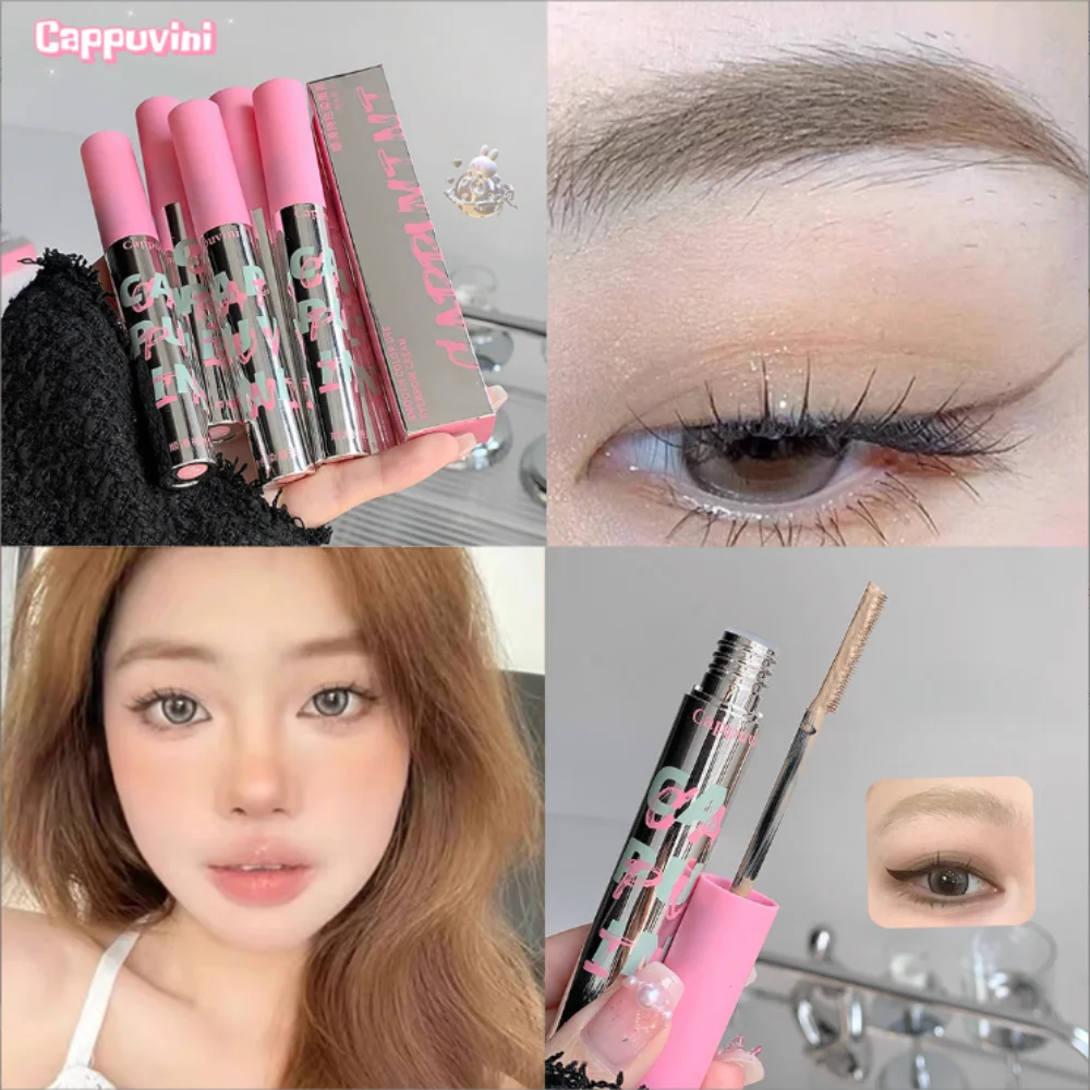 Cappubini-眉毛用の滑らかで長持ちするジェル,防水性と防汚性,ナチュラルメイク,染色クリーム