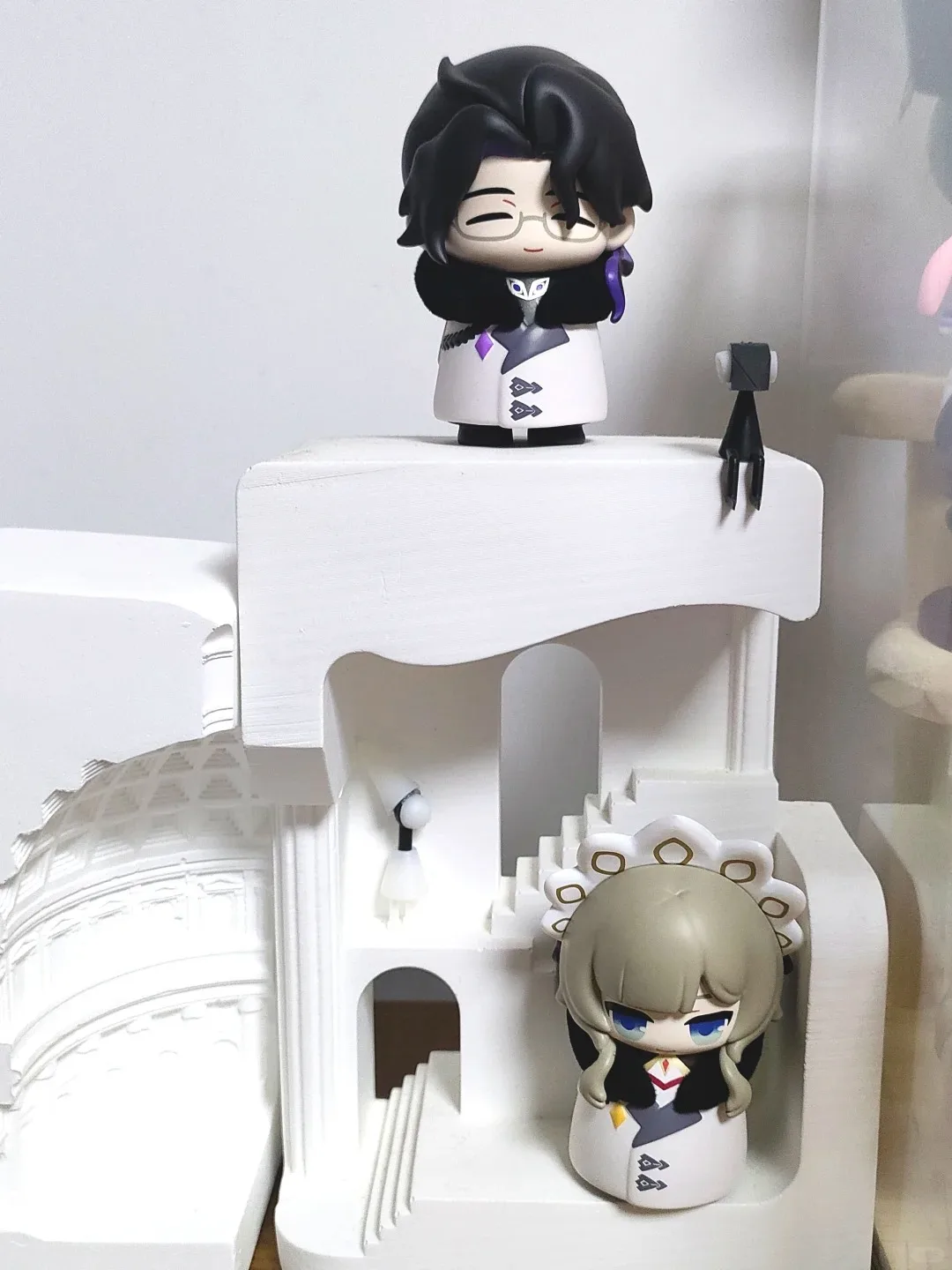 Genshin Impact Auf Lager Fatui Harbinger Serie Blind Box Kawaii Trendige Q-Version Anime-Figuren-Sammlung Desktop-Überraschungsgeschenk – Detail 13
