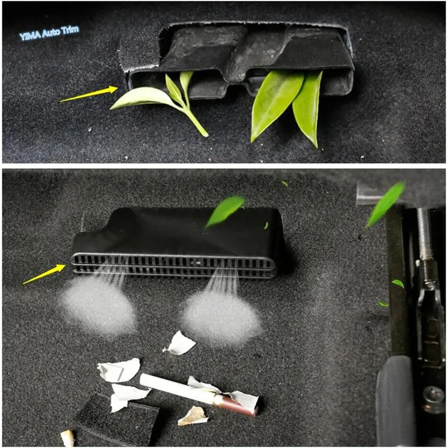 

Air Conditioning Outlet Cover Air Exhaust Cover Under Rear Seat Air Exhaust Protection For TOYOTA RAV4 RAV 4 XA50 2019 - 2024