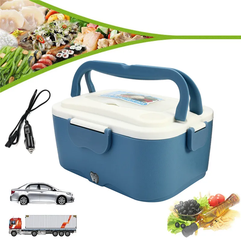 

1.5L Electric Lunch Box Portable Insulated Lunch Container Household Car Office Food Heating Warmer Container Travel Bento Box