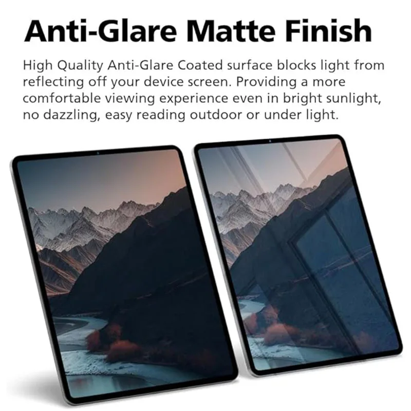 2Pcs Paper Protective Film for Samsung Galaxy Tab A7 Lite A8 A9 Plus Screen Protector for Tab S6 Lite S7 S8 S9 FE Plus S11 Ultra view 5