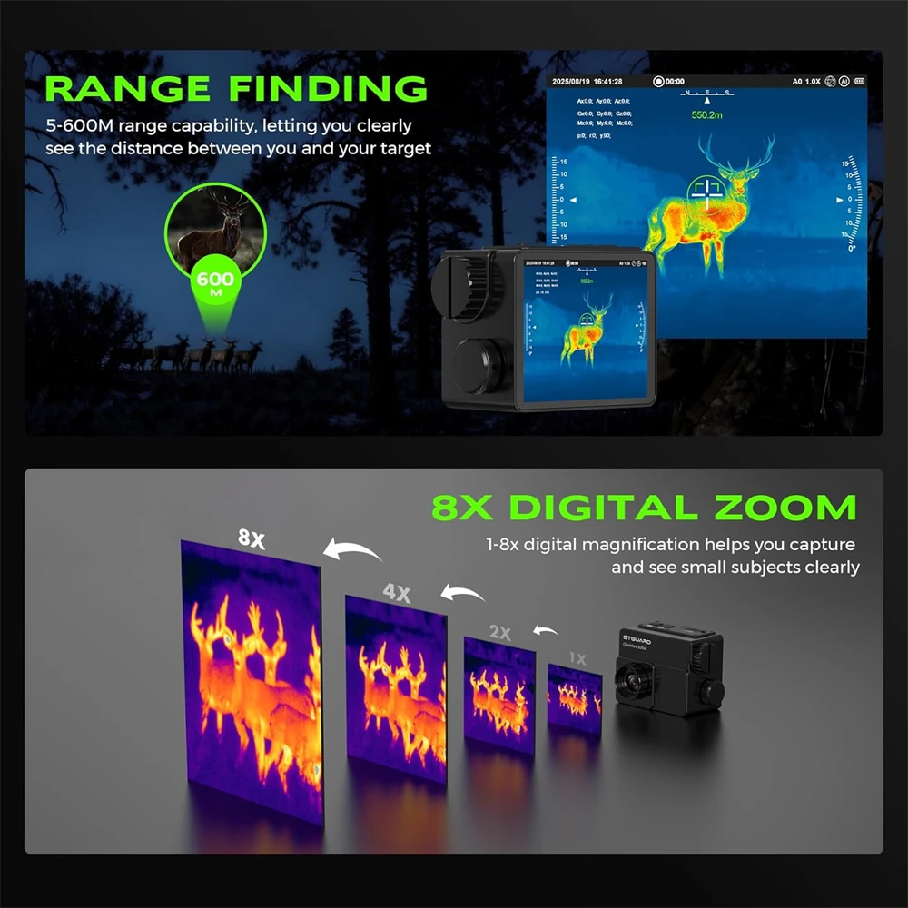 GTGUARD B215AL Termal Görüntül - Thermal Scope Night Vision Monocular incelemesi ve fiyatı