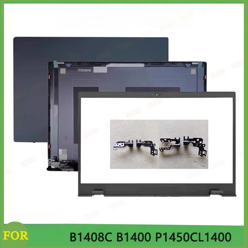 Suitable For Expert Book B1408C B1400 CE C P1450C L1400 Laptop LCD Screen Back Top Cover Front Bezel Hinges Blue Metal Parts