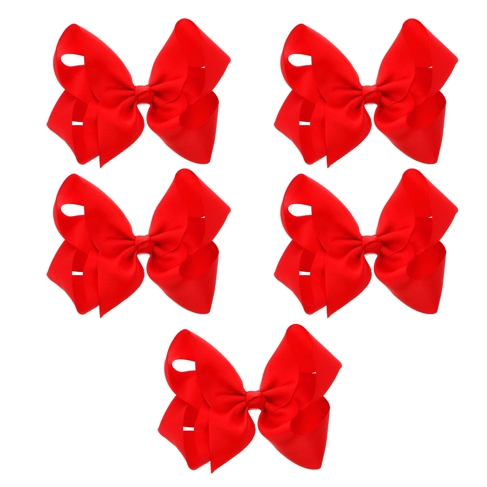 

5pcs Bowknot Hair Clips Hairpins Barrettes For Party Birthday Christmas Decorative Fashion Hairpin Delicate