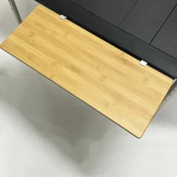IGT Extension Board IGT Side Table Top Bamboo Board Outdoor Kitchen System Module Camping Picnic Dining Extension Table Top