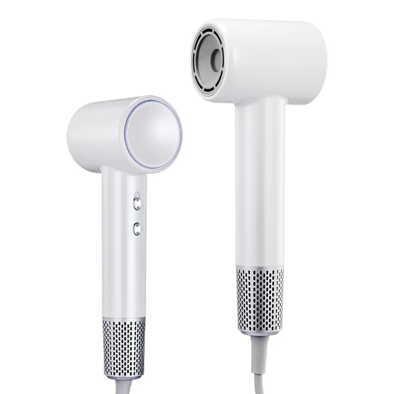 New 1800w Anion Wall Mounted Hair Dryer 5 in 1 Bladeless Lightweight Temperature Control for Smooth Styling