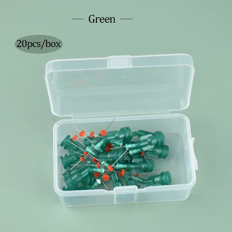 

Dental Irrigation Endo Needle Tip 31G Elbow Double Side Hole for Root Canal Cleaning Syringe Anterior Molar Teeth Reusable