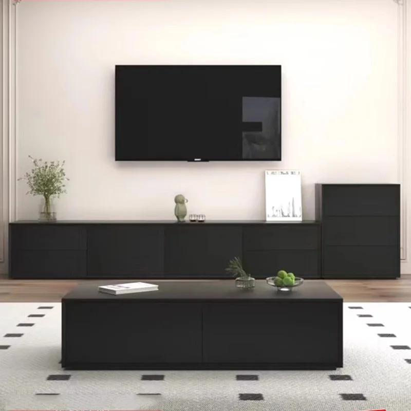 

Luxury Living Room Wood Tv Stands Combination Coffee Tables Home Bedroom Theater Muebles Display Organizador Modern Furniture