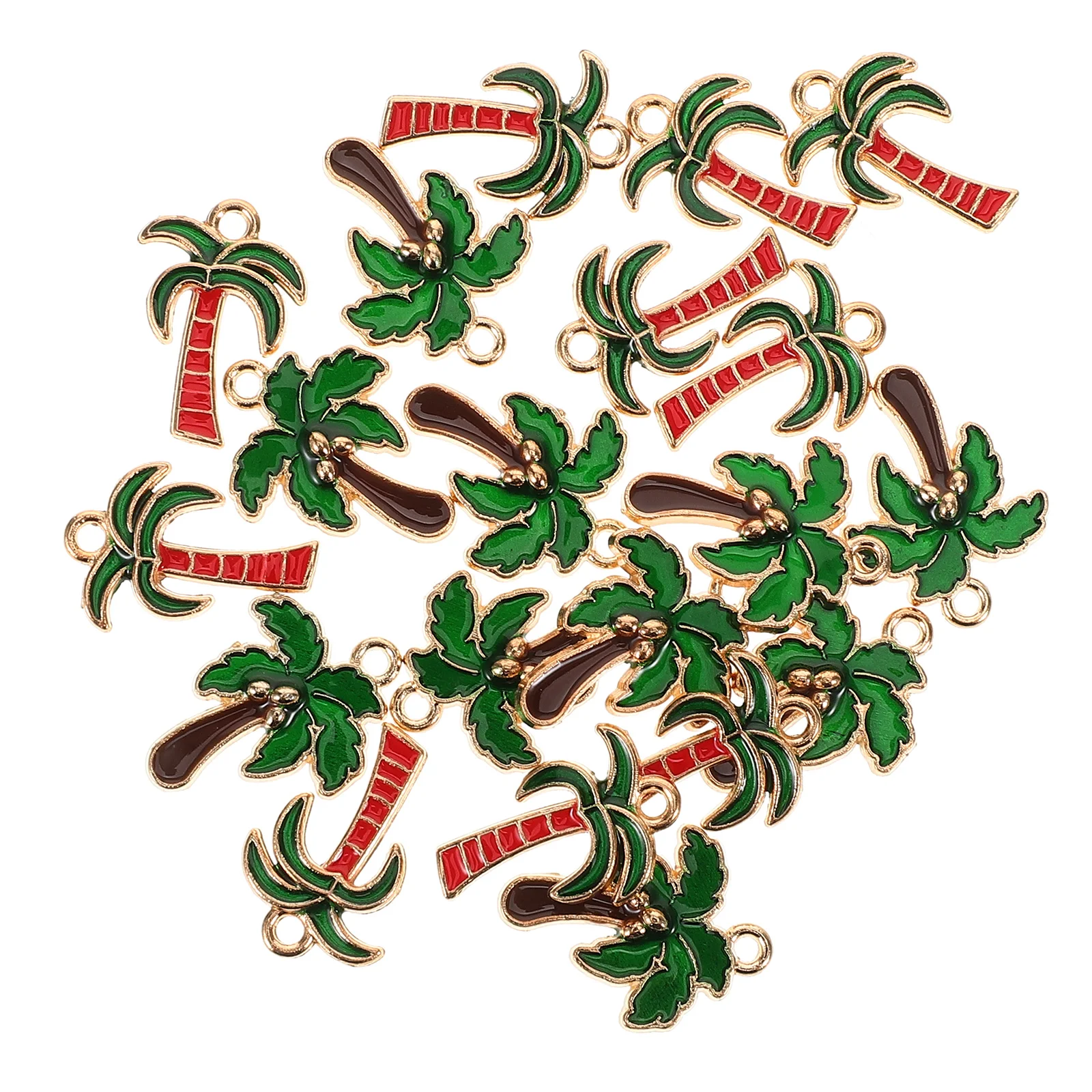 

20pcs Alloy Necklace Earring Pendant Accessories Hawaii Style Diy Charms For Jewelry Making Craft Diy Jewelry Pendant Accessory