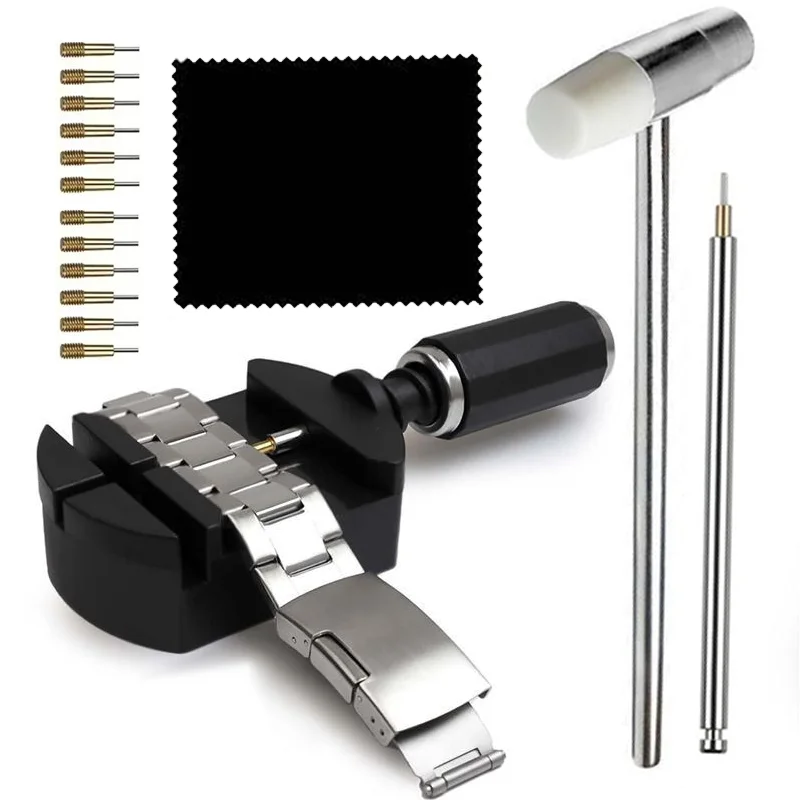 16Pcs/set Precision Watch Link Removal Tool Kit Pin Extraction Link Removal Watch Repair Tool Kit Durable Watch Regulator