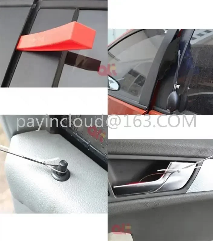 Imagem -03 - Kit de Bloqueio de Carro para Serralheiro Automotivo Ferramenta de Desbloqueio de Emergência Ferramentas de Desbloqueio de Entrada sem Chave