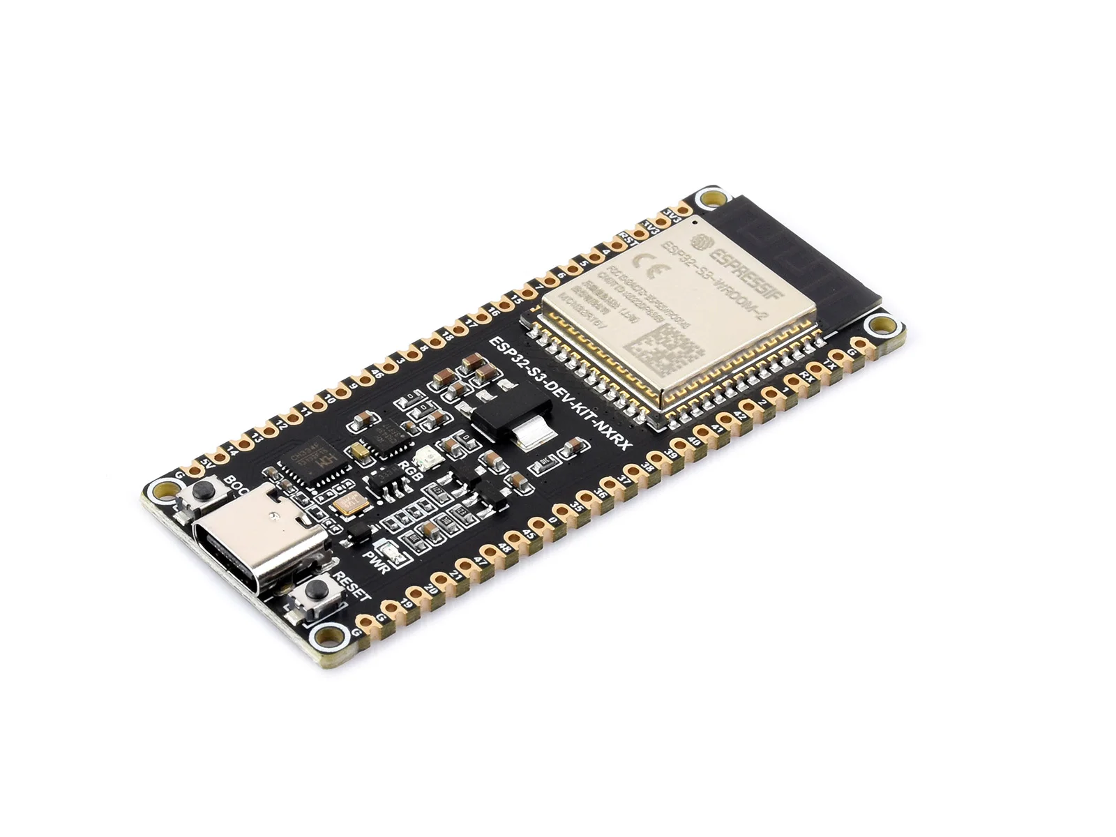 ESP32-S3 WiFi & BLE Development Board, Dual-Core 240MHz, 32MB Flash 16MB PSRAM, USB Type-C, Compatible with ESP32-S3-DevKitC-1