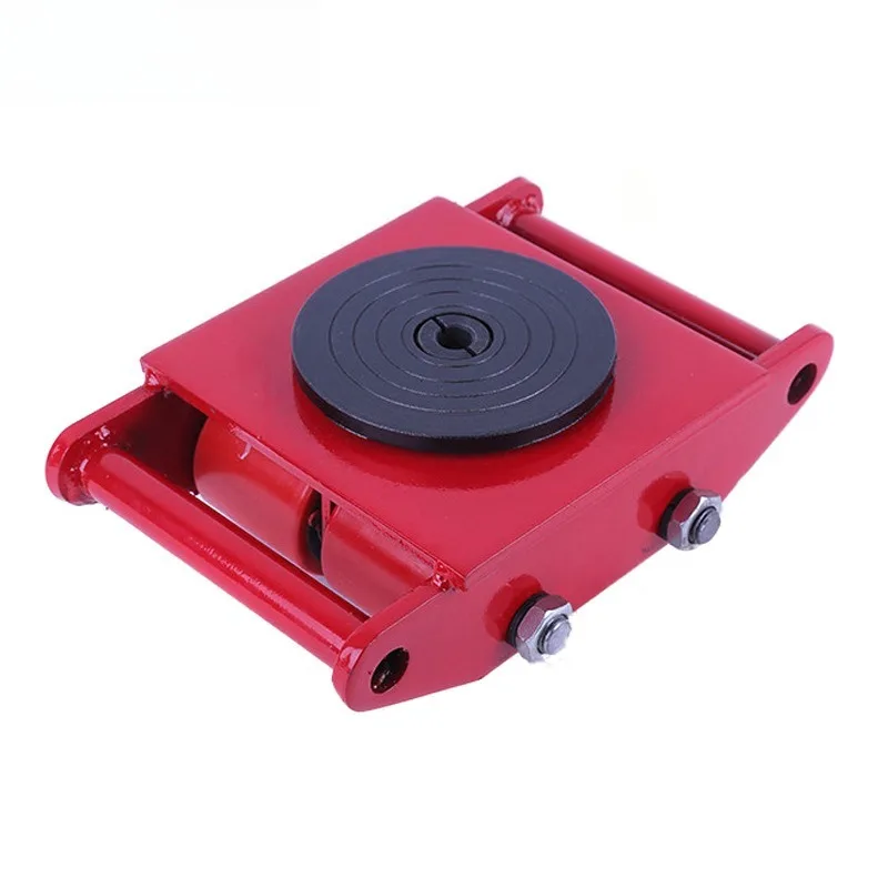 Low Height Straight Run Machine Mover Skate Portable Heavy Load Transport Trolley Industrial Equipment Moving Aid