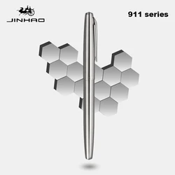 Jinhao 911 Fountain Pen Luxury Elegant All-Steel Body EF Nib Calligraphy Ink Pens Business School Office Supplies Stationery