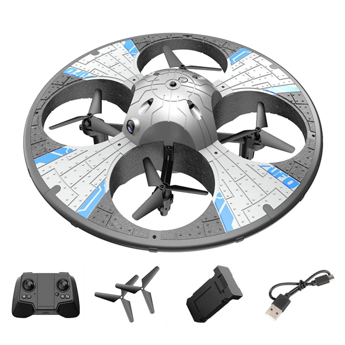 Mini UFO FPV Drones HD Câmera Controle Remoto Evitar Obstáculos Dron Quadcopter Rc Avião Avião, A