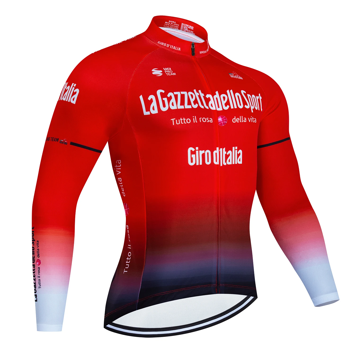 

Tour De Giro D'ITALIA Autumn MTB Bicycle Clothing Road Men Clothes Breathable Spring Bike Shirt Long Sleeve Cycling Jersey