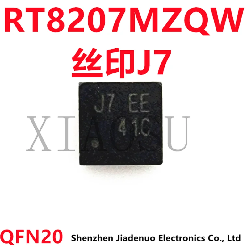 (5-10piece)100% New RT8207MZQW RT8207M J7 EB J7=EB J7-EB QFN20 Chipset