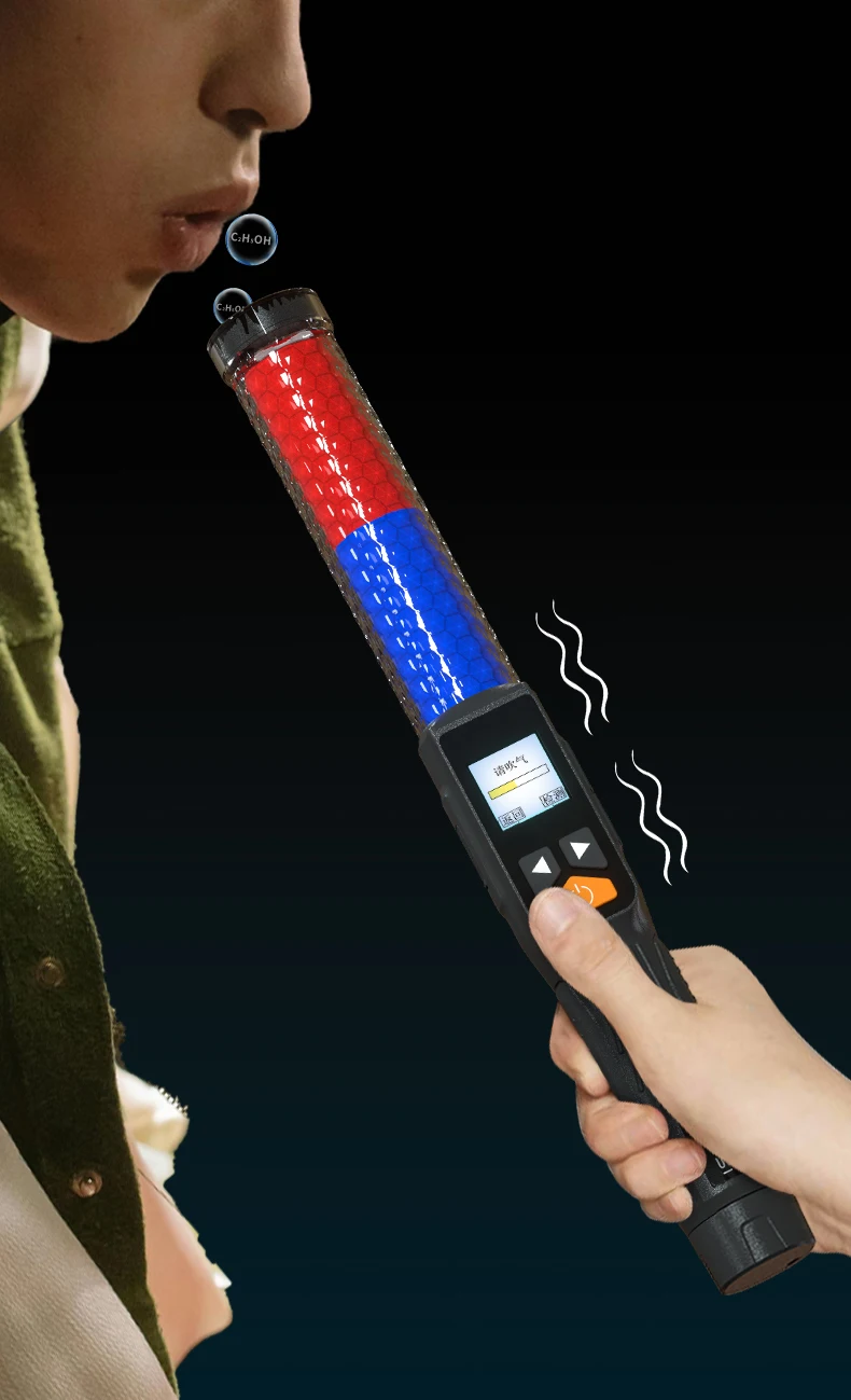 아이케시 공장가 전문 LCD 디지털 디스플레이 알코올 테스터 음주 측정기 OEM ODM OBM