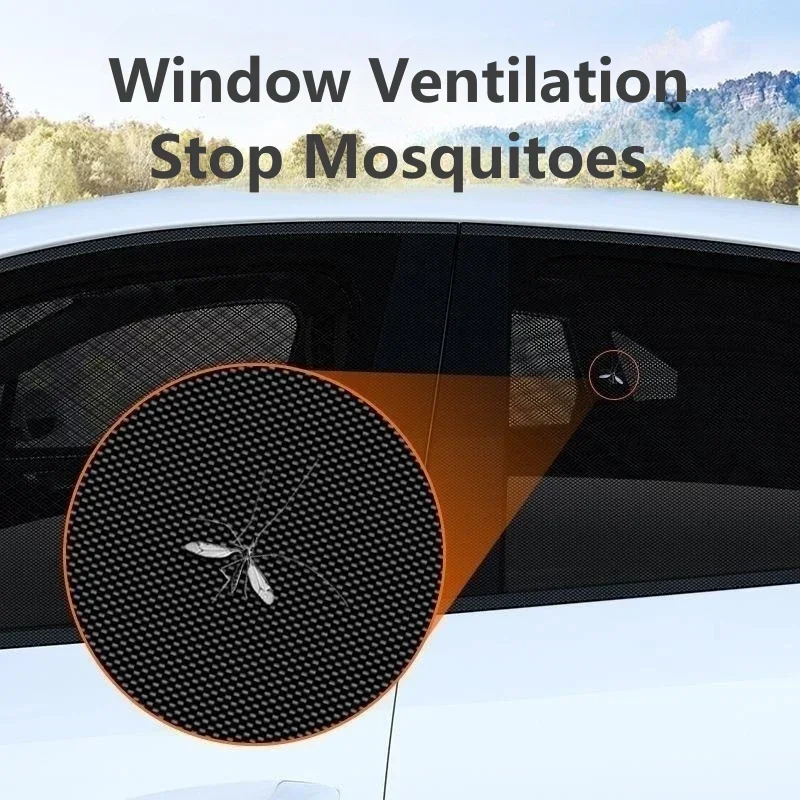 Car Window Screen Door Cover UV Protection Sunshade Visor Shield Car Front & Rear Sun Window Shades Car Camping Accessories