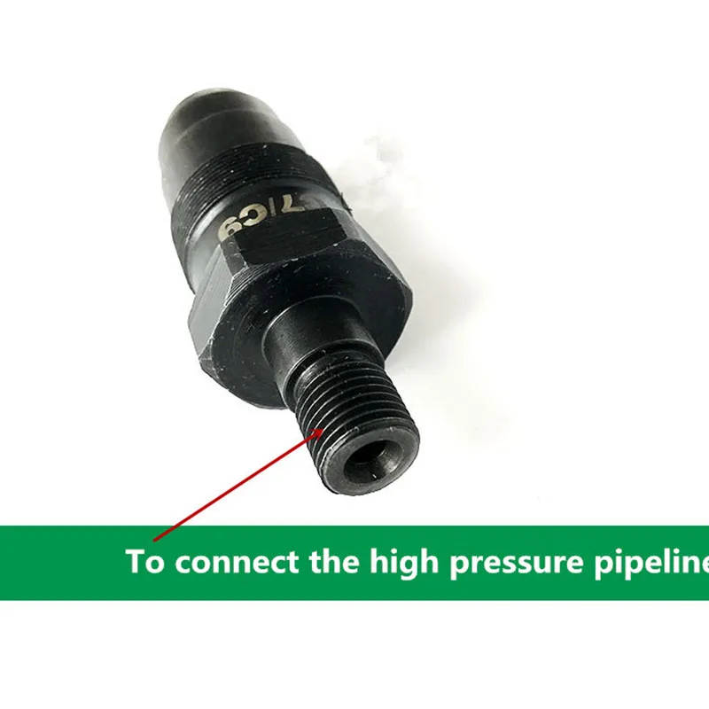 Adapter for CAT C7C9 Common Rail Diesel Unit Injector, Nozzle Opening Pressure and Atomization Testing