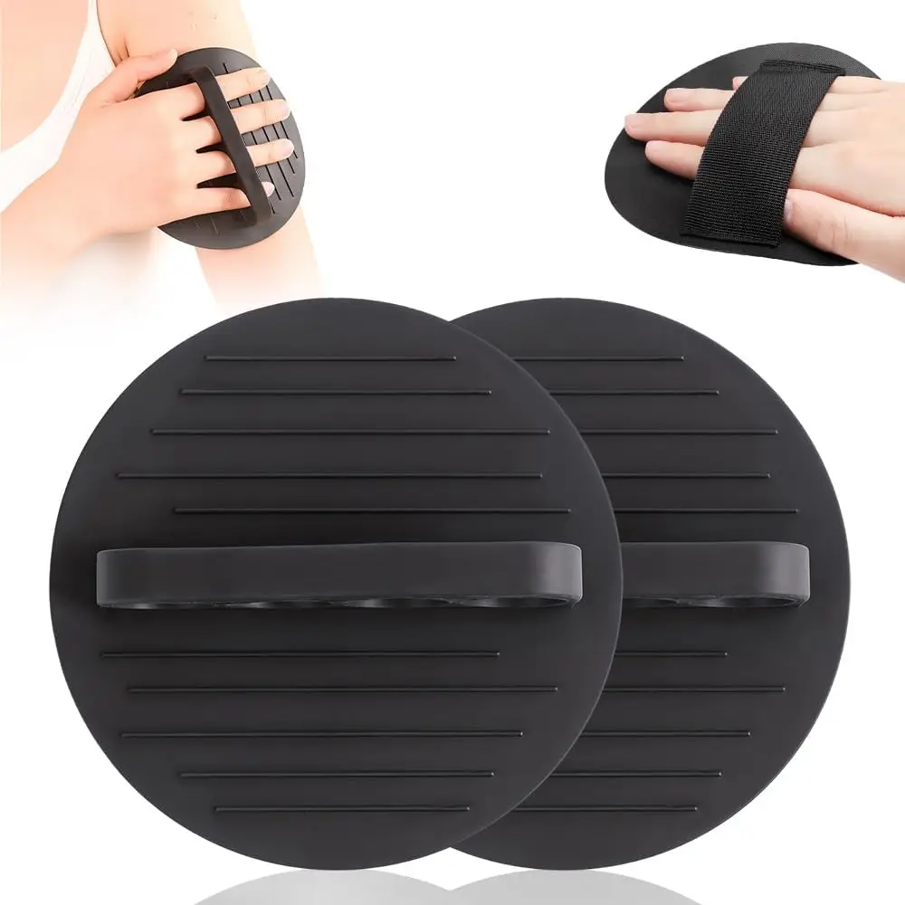 Upgraded Gentle Exfoliating Bath Glove Deep Cleansing Shower and Bath Tool for Massage and Removing Dead Skin for All Skin Types