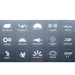 Car Window Button Creative Switch Stickers Lifter Novelty Decals Cars Interior Sticker Decoration Auto Accessories Decal
