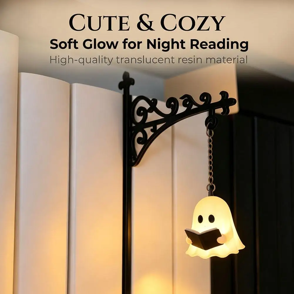 Library Lantern-Decorative Bookshelf Lighting, Reading Book Shelf Lights for Bookworms, Antique Led Books Nook Lamp Ornament