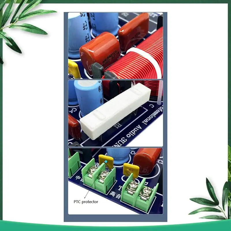 

(НОВИНКА) 3-полосный делитель частоты Hi-Fi кроссовер аудиофильский домашний кинотеатр высокие средние и низкие динамики модернизация кроссовер