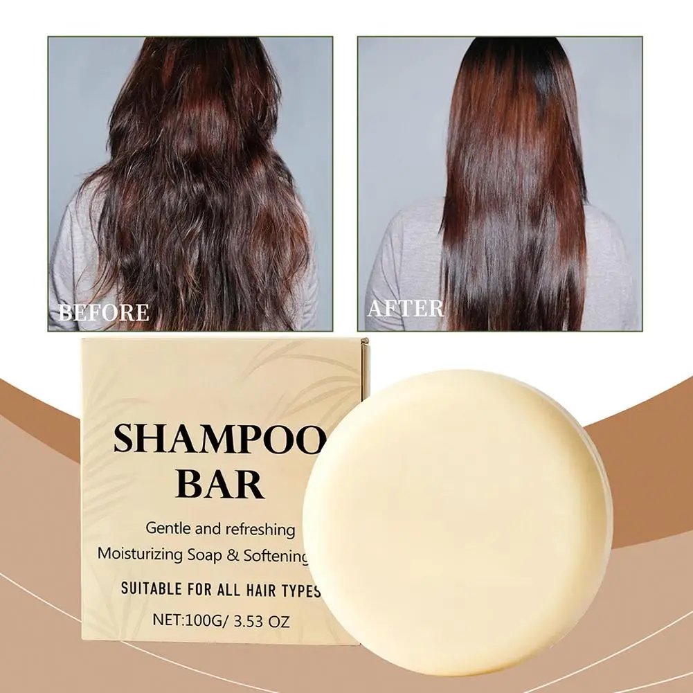 100g Shampoo Bar For Damaged Hair: Nourishing, Repairing, Growth-Promoting, Oil-Controlling, Balancing Soap 2026 New 1pcs