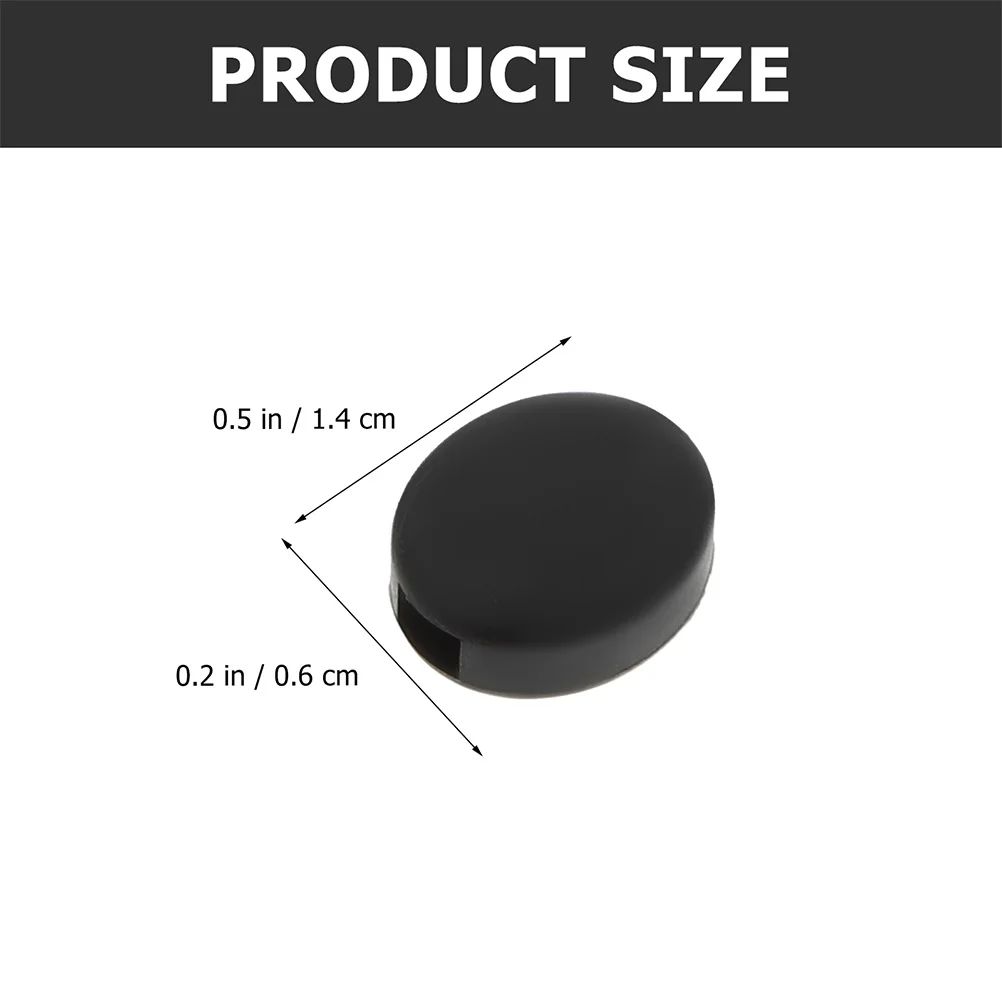 

24Pcs Glasses Retainers Oval Silicone Ear Grips Anti-Skid Covers 12pairs Black White Non- Holders for Sports