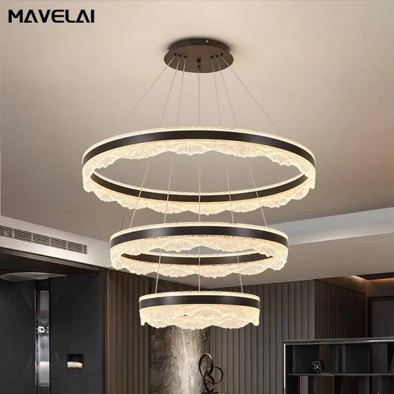 Italian Light Luxury Living Room Main Lamp Hall Chandelier 2025 New High-end Lamps Modern Minimalist Dining Room Bedroom Lamp