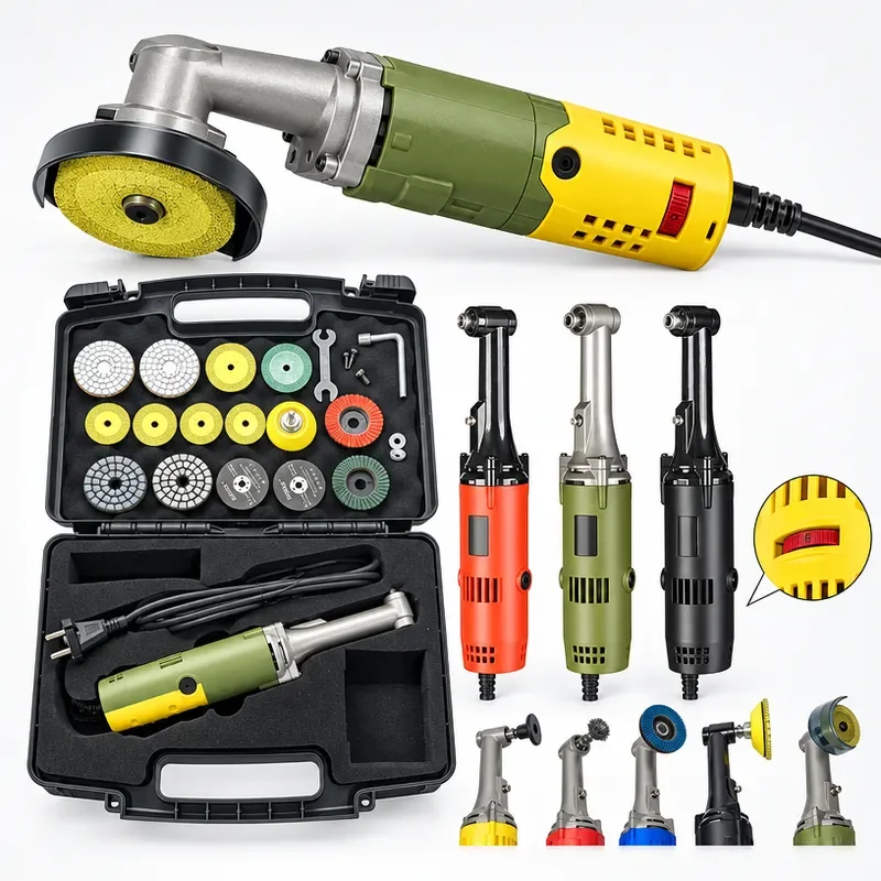 For High Power 90 Degree Elbow Multifunctional Grinding Machine Mold Polishing Tile Seam Cleaning Speed Regulating Electric