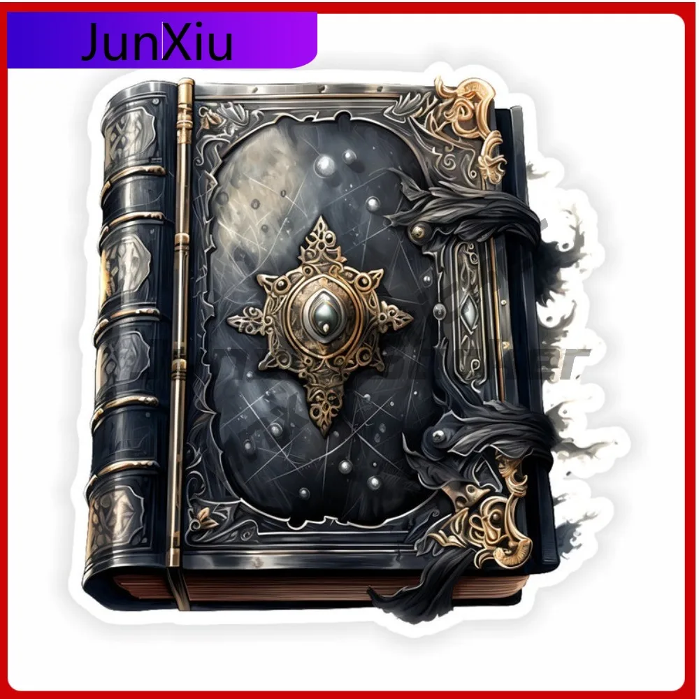 

Gothic Magic Spell Book Decals Waterproof Vinyl Sticker Custom Decal X 500 Motorcycle Stickers Accessories Funny Car Decoration