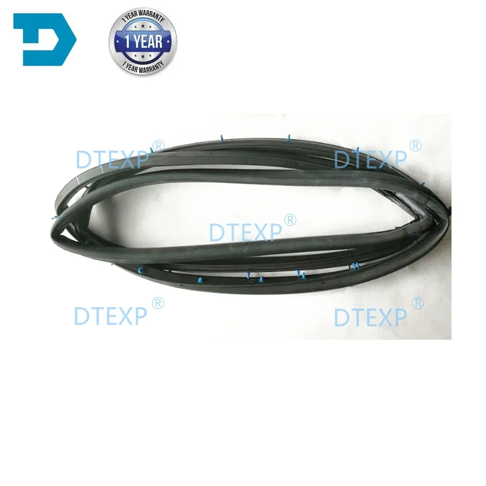 1 Pcs Door Rubber for Outlander GF GG 5725A393 Door Opening Rubber for Airtrek 2013-2020 Protector Weatherstrip Seal with Clips