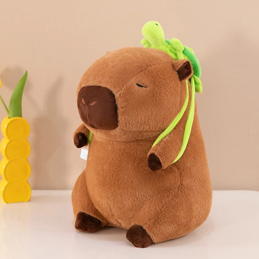 

Soft Capybara Plush Toy Doll PP Cotton Stuffed Simulation Capybara Toy Animal Toast Stuffed Capybara Doll Birthday Gifts