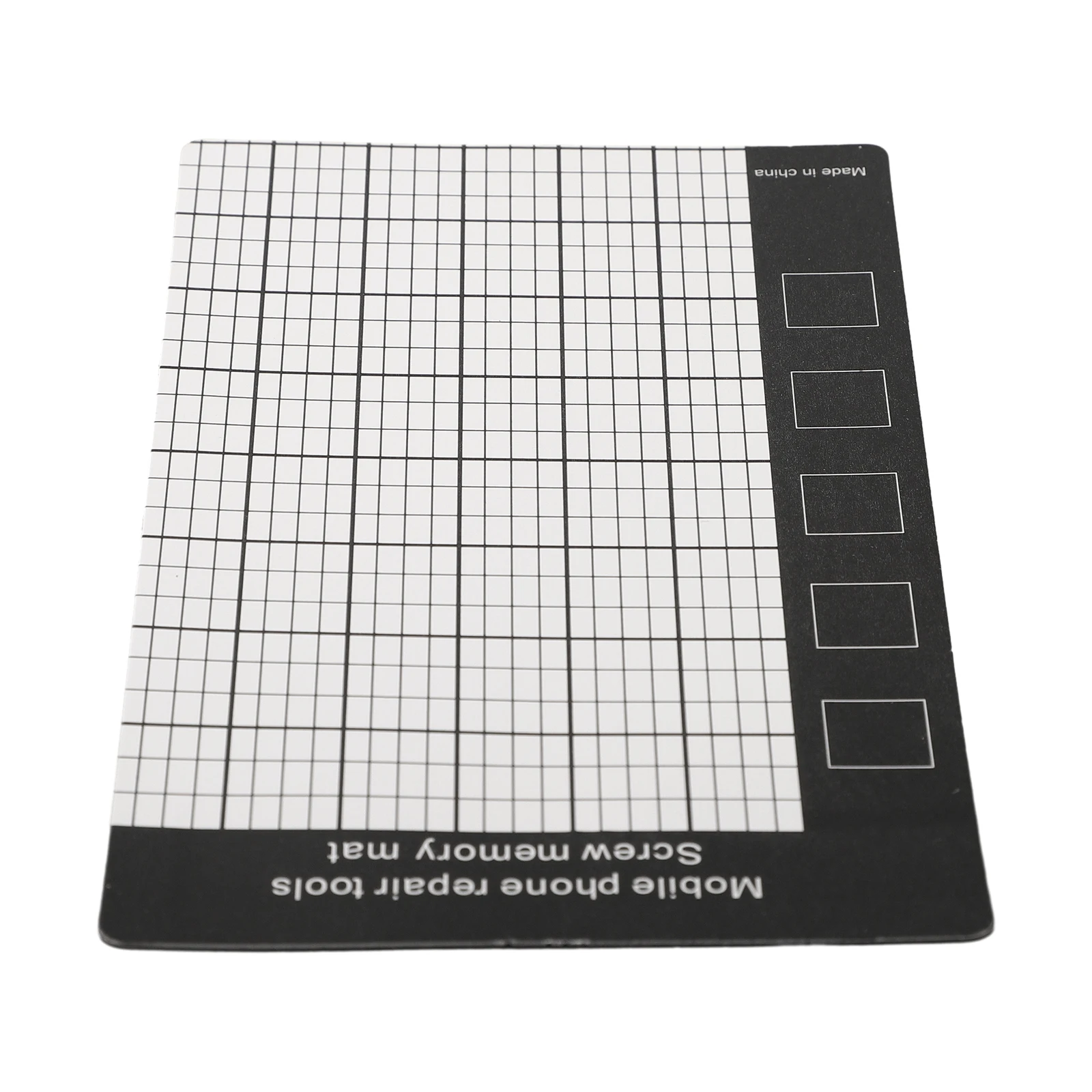 MAGNETIC MOBILE PHONE REPAIR MAT Magnetic Mat Black Fix Small Screws Magnetic Screw Memory Mat Screw Storage Mat 145 X 90mm Tool