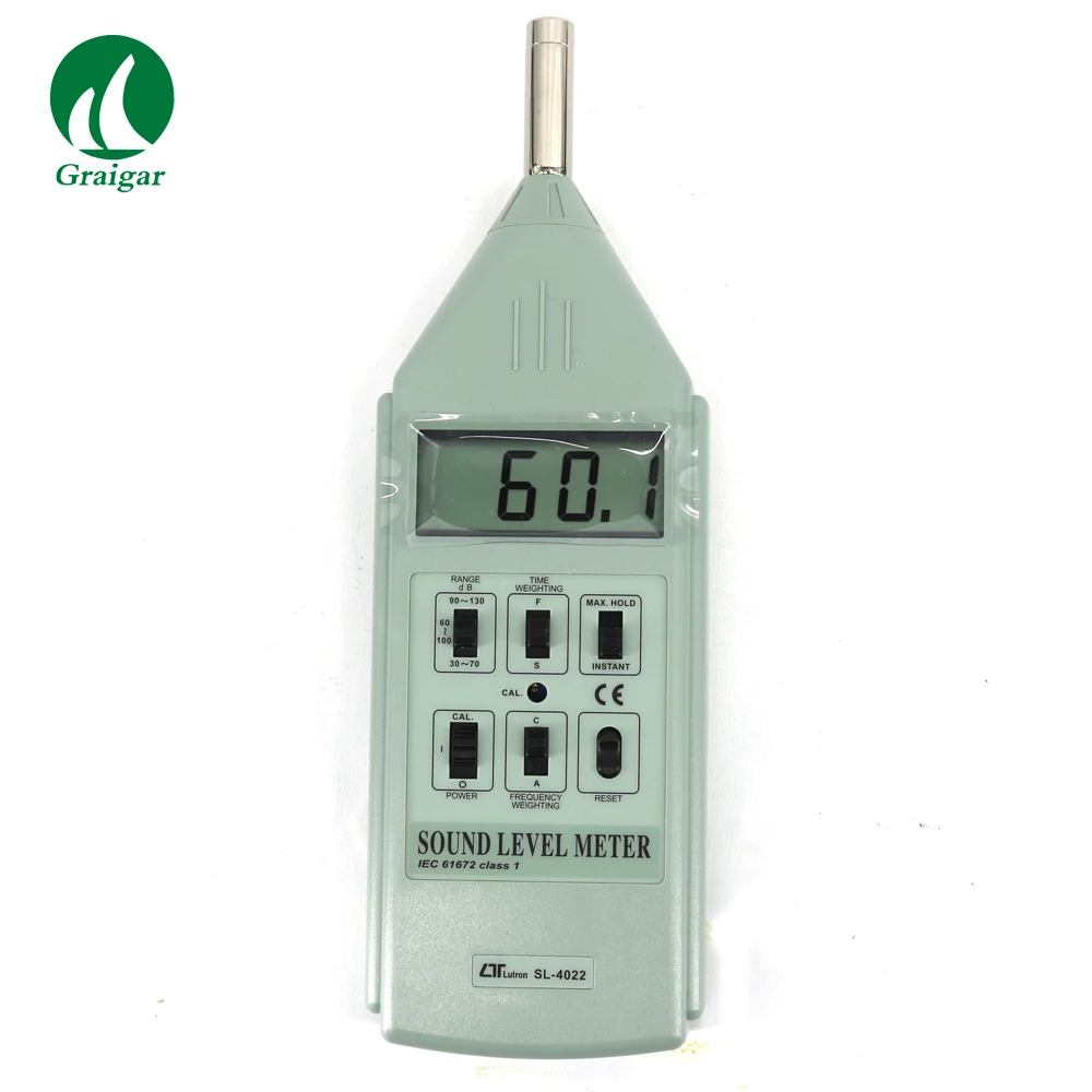ใหม่ของแท้ LUTRON SL-4022เครื่องวัดระดับเสียงดิจิตอลเมตรประเภท30-130DB