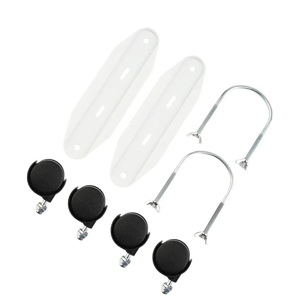 

2 шт. масляный кронштейн шкива гидроэлектрический радиатор электрический обогреватель мобильный 360 ° Всенаправленная подставка на колесах для оборудования домашнего офиса