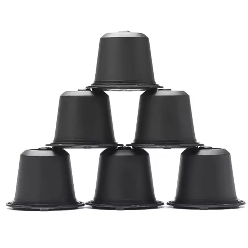 

A19F-Reusable Coffee Capsules 6PCS Refillable For Nespresso Capsule Reutilisable Pods