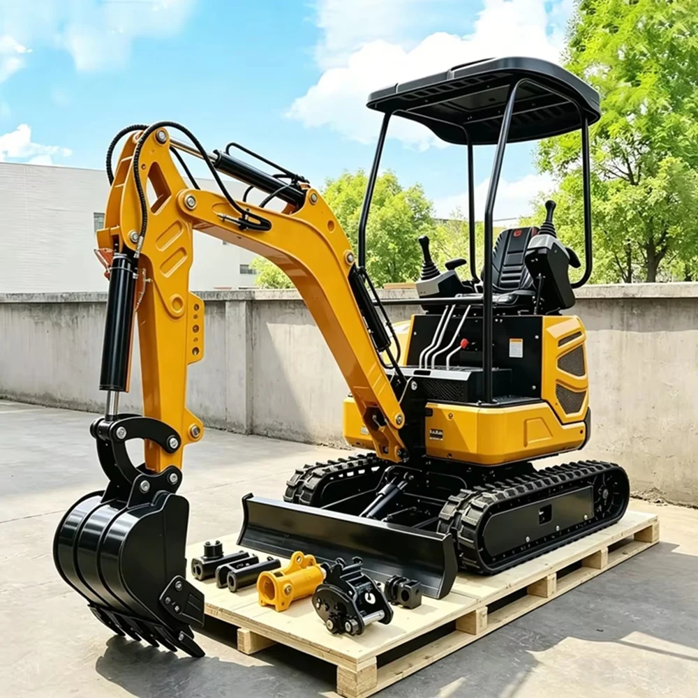 1.7Ton Excavators Kubota/Yanmar Mini Excavator Construction Fast Delivery Tools Suitable For Family Use Equipment Digger