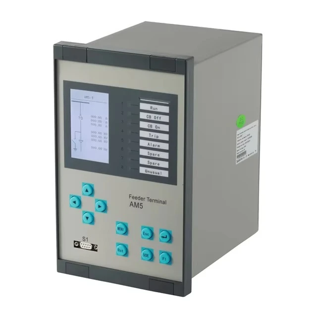 

AM5 33kv 10kv Middle Voltage Motor Protection Relay Intelligent Motor Protection Relay Powerful Graphic Programmable Logic