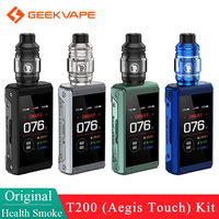 Original GeekVape T200 Kit 200W Aegis Touch Mod with 5.5ml Z (Zeus) Sub Ohm Tank 2021 Fit Z Coil Electronic Cigarette Vape