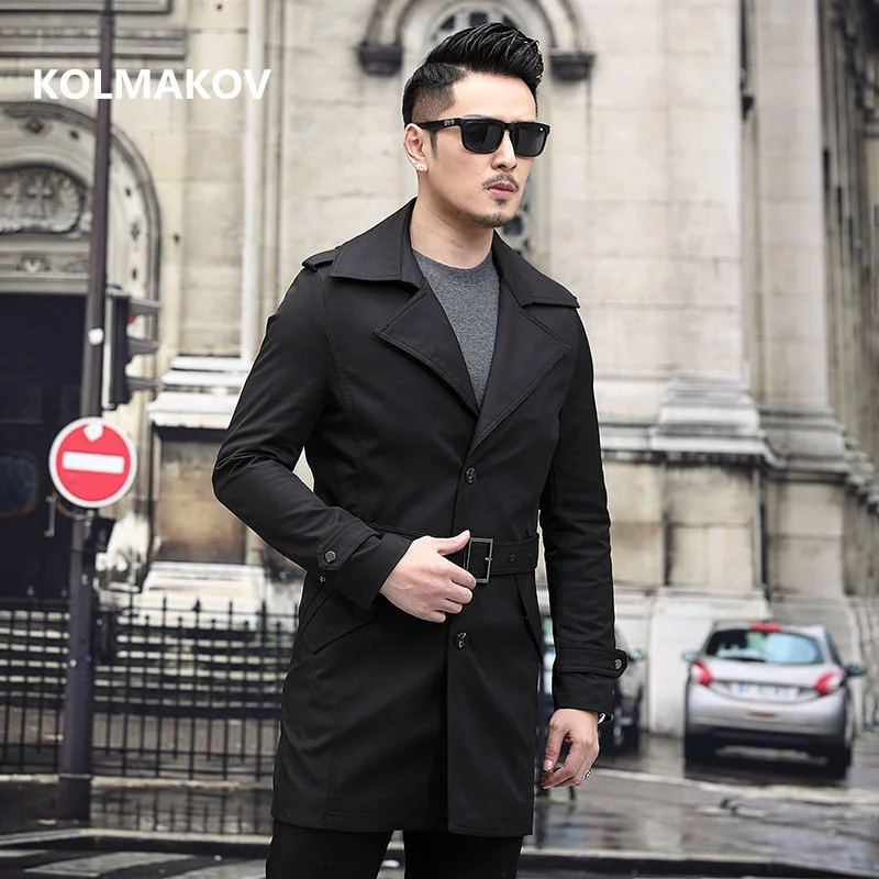 

2024 new arrival high quality trench coat men,fashion men's jackets,business dress wool men size M-XXXXL