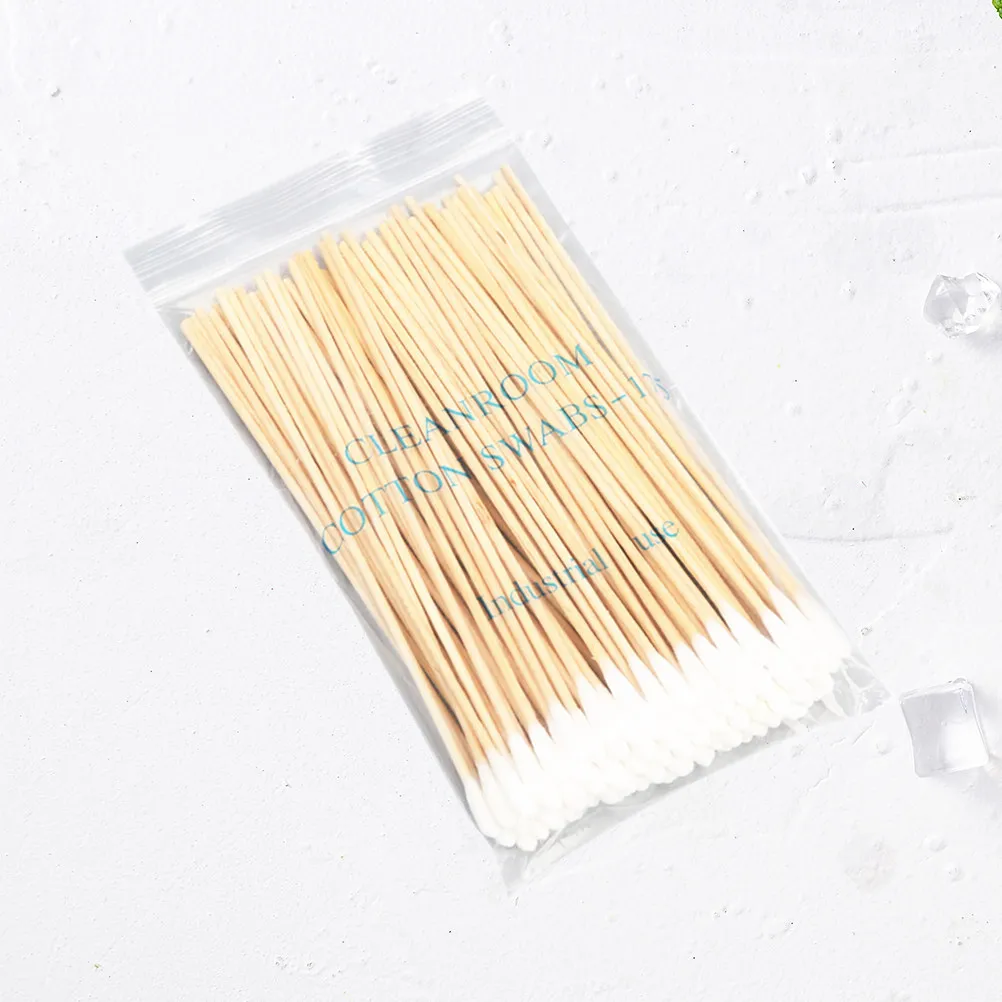 5 Packs Cotton Fioc Pointed Swab for Makeup Isopos Ears Chopsticks Toothpicks Buds Thin Hisopos Bamboo Swabs Clean Cloth