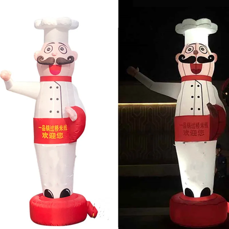 

Air Dance Star Advertising Inflatable Chef/Clown/Doctor/Nurse Dancing Balloons Dolls Lights Arches Tube Man Outdoor Decoration