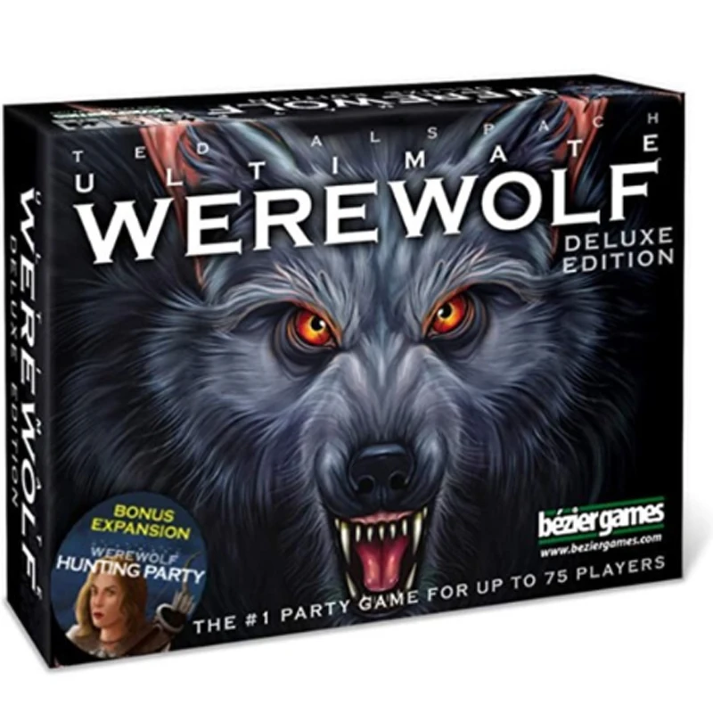 English Version Of One Night Ultimate Werewolf Alien Board Game